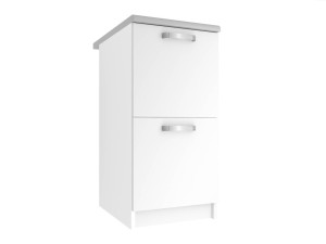 Kuchyňská skříňka Belini spodní 40 cm bílý mat
 s pracovní deskou Výrobce TOR SD2-40/0/WT/WT/0/U