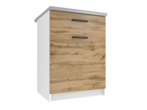 Kuchyňská skříňka Belini spodní se zásuvkami 60 cm dub wotan s pracovní deskou Výrobce TOR SDSZ1-60/0/WT/DW/0/B1