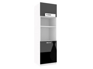 Vysoká kuchyňská skříňka Belini pro vestavnou troubu 60 cm černý lesk Výrobce INF SSP60/1/WT/B/0/F
