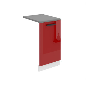 Panel na myčku Belini Premium Full Version zakrytý 45 cm červený lesk s pracovní deskou Výrobce