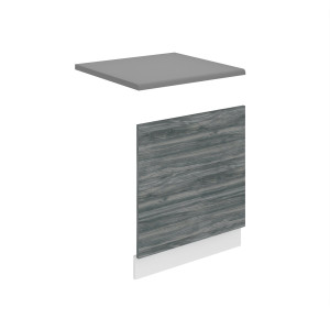 Panel na myčku Belini Premium Full Version odkrytý 60 cm šedý antracit Glamour Wood s pracovní deskou Výrobce