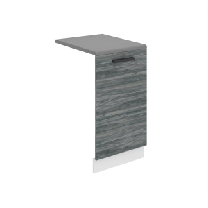 Panel na myčku Belini Premium Full Version zakrytý 45 cm šedý antracit Glamour Wood s pracovní deskou Výrobce