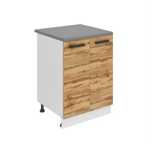 Kuchyňská skříňka Belini Premium Full Version spodní 60 cm dub wotan s pracovní deskou Výrobce TOR SD2-60/0/WT/DW/B/B1/PP