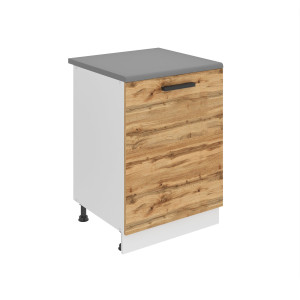 Kuchyňská skříňka Belini Premium Full Version spodní 60 cm dub wotan s pracovní deskou Výrobce TOR SD60/0/WT/DW/B/B1/PP