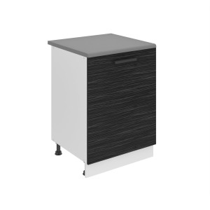 Kuchyňská skříňka Belini Premium Full Version spodní 60 cm královský eben s pracovní deskou Výrobce TOR SD60/0/WT/HK/B/B1/PP