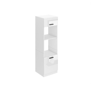 Vysoká kuchyňská skříňka Belini Premium Full Version pro vestavnou troubu 60 cm bílý lesk Výrobce INF SSP60/0/WT/W/0/B1/PP