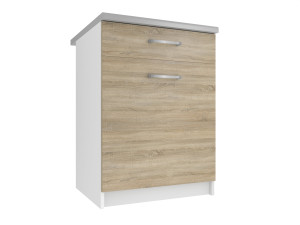 Kuchyňská skříňka Belini spodní se zásuvkami 60 cm dub sonoma s pracovní deskou Výrobce TOR SDSZ1-60/0/WT/DS/0/P