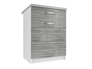 Kuchyňská skříňka Belini spodní se zásuvkami 60 cm šedý antracit Glamour Wood s pracovní deskou Výrobce TOR SDSZ1-60/0/WT/GW1/0/U
