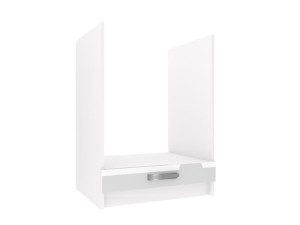 Kuchyňská skříňka Belini spodní pro vestavnou troubu 60 cm bílý lesk bez pracovní desky Výrobce INF SDP60/0/WT/W/0/F