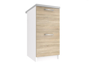 Kuchyňská skříňka Belini spodní 40 cm dub sonoma s pracovní deskou Výrobce TOR SD2-40/0/WT/DS/0/P