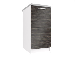 Kuchyňská skříňka Belini spodní 40 cm královský eben
 s pracovní deskou Výrobce TOR SD2-40/0/WT/HK/0/P