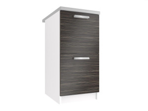 Kuchyňská skříňka Belini spodní 40 cm královský eben s pracovní deskou Výrobce TOR SD2-40/0/WT/HK/0/T