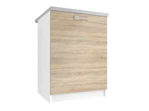 Kuchyňská skříňka Belini spodní 60 cm dub sonoma s pracovní deskou Výrobce TOR SD60/0/WT/DS/0/F