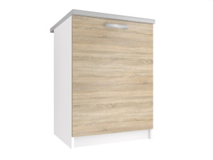Kuchyňská skříňka Belini spodní 60 cm dub sonoma s pracovní deskou Výrobce TOR SD60/0/WT/DS/0/T