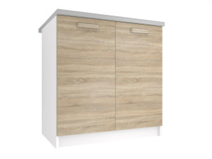 Kuchyňská skříňka Belini spodní 80 cm dub sonoma s pracovní deskou Výrobce TOR SD80/0/WT/DS/0/F