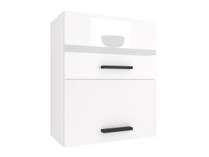 Kuchyňská skříňka Belini horní 60 cm bílý lesk / bílý mat Výrobce INF SGP2-60/1/WT/WWT/0/B1