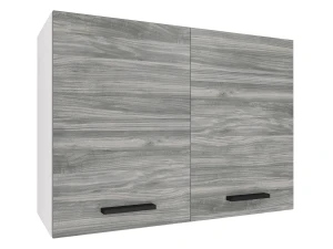Kuchyňská skříňka Belini horní 80 cm šedý antracit Glamour Wood Výrobce TOR SG80/2/WT/GW1/0/B1