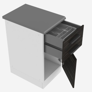 Kuchyňská skříňka dolní 40 cm šuplíky TOR SDSZ40WS/0/WT/HK/B/B1/PP