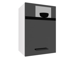 Kuchynská skrinka Belini horná 40 cm čierny lesk Výrobca INF SG40/1/WT/B/0/B1