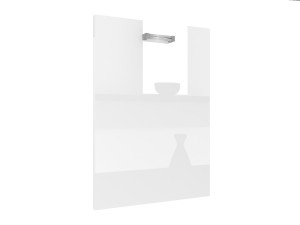 Panel na umývačku Belini zakrytý 60 cm biely lesk Výrobca INF PZ60/1/WT/W/0/D