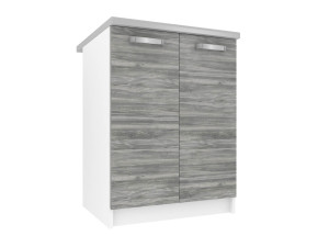 Kuchynská skrinka Belini spodná 60 cm šedý antracit Glamour Wood s pracovnou doskou Výrobca TOR SD2-60/0/WT/GW/0/U