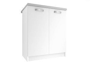 Kuchynská skrinka Belini spodná 60 cm biely mat s pracovnou doskou Výrobca TOR SD2-60/0/WT/WT/0/U