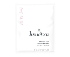 Jean D'Arcel Sensitive Masque Tissu Beauté Aloe Vera 30ml