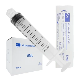 Strzykawka 5 ml luer lock- 1szt.