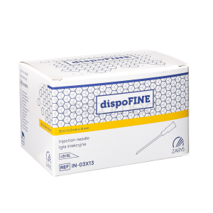 Igły iniekcyjne 30G 0,3 x 13mm dispoFINE (100 sztuk)