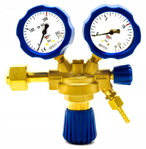 Flaschendruckminderer Sauerstoff O2 Manometer