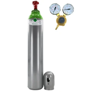 Gasflasche MIX 8l ARGON/CO2 + Mini-Druckminderer Ar/CO2