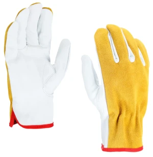 SCHWEIßERHANDSCHUHE AUS LEDER X-GOLDRIVER GRÖßE 10