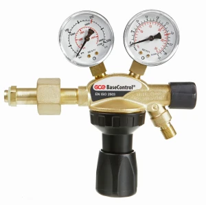 Flaschenregler GCE BaseControl Argon/CO2 mit 2 Manometern
