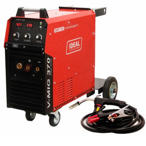 Halbautomatischer Inverter V-MIG 370 4x4 PRO MMA