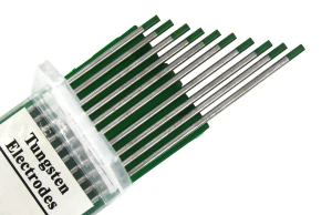 Set 10 Stück TIG-Elektrode grün 1,0 mm - 4,0 mm - 1,6 mm
