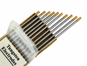 Set 10 Stück TIG Gold Elektrode 1,0 mm - 3,2 mm - 1.6mm x 175mm