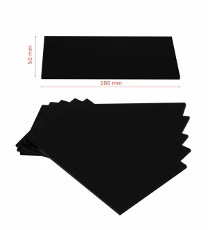 5 Stück Dunkle Vorsatzscheiben Schweißmaske 100x50 mm 8-12 DIN - DIN 11
