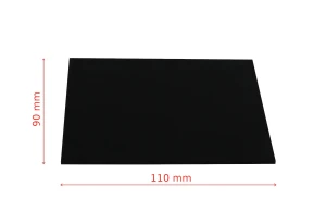 Vorsatzscheibe Schweißmaske dunkel 110 x 90 mm 8-13 DIN - DIN 10