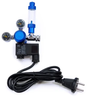 CO2-Reduzierer mit Elektroventil für AQUARIUM 2000 psi