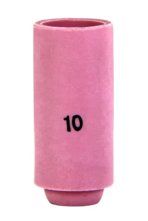 10N44 - 10N50 TIG/WIG Gasdüse Keramikdüse für Schweißrenner SR17 SR18 SR26 - (#10) 10N45 ⌀16,00mm