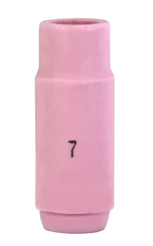 10N44 - 10N50 TIG/WIG Gasdüse Keramikdüse für Schweißrenner SR17 SR18 SR26 - (#7) 10N47 ⌀11,00mm
