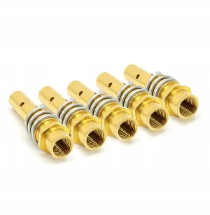 MIG/MAG Düsenstock Gasdüsenträger Schweißbrenner Feder MB15 MB14 / M6 - 41mm - 5