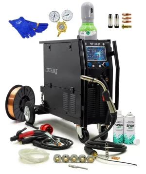 Set Spartus® EasyMIG 330 DP  MIG/MAG DOPPEL PULS 300A Synergia Kühler Inverter Schweißgerät - Set #1