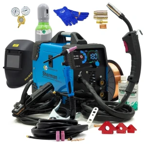 SET Sherman™ MIG 180Amp Easywork Synergie Inverter Schweißgerät MIG/MAG MMA 3in1 Sherman MIG 180 Easywork - Set #2