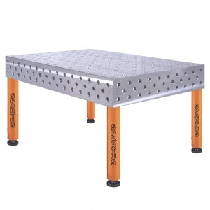 Spartus® Ferros 3D Schweißtisch Lochtisch 1500x1000x200mm Löcher 28mm Lochplatte - mit Lenkrollen