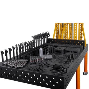 Spartus® Zubehörset für Schweißtische Lochtisch Montagewinkel Befestigungsblock - 06