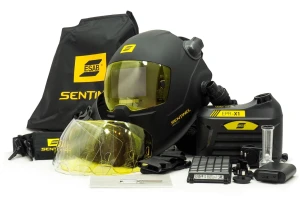ESAB Sentinel™ A60 PAPR AIR EPR-X1 Professioneller Schweißmaskenhelm automatisch