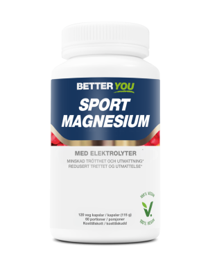 BETTER YOU Magnez dla sportowców 120 kaps.