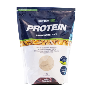 BETTER YOU Białko roślinne do 85% 1000 g-Czekolada