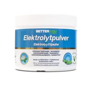 BETTER YOU Elektrolity w proszku 150 g - Czarny bez